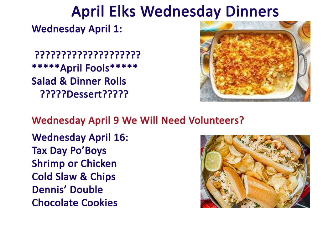 Wednesday Dinner