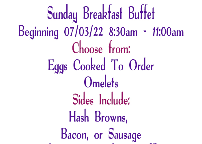 Sunday Breakfast